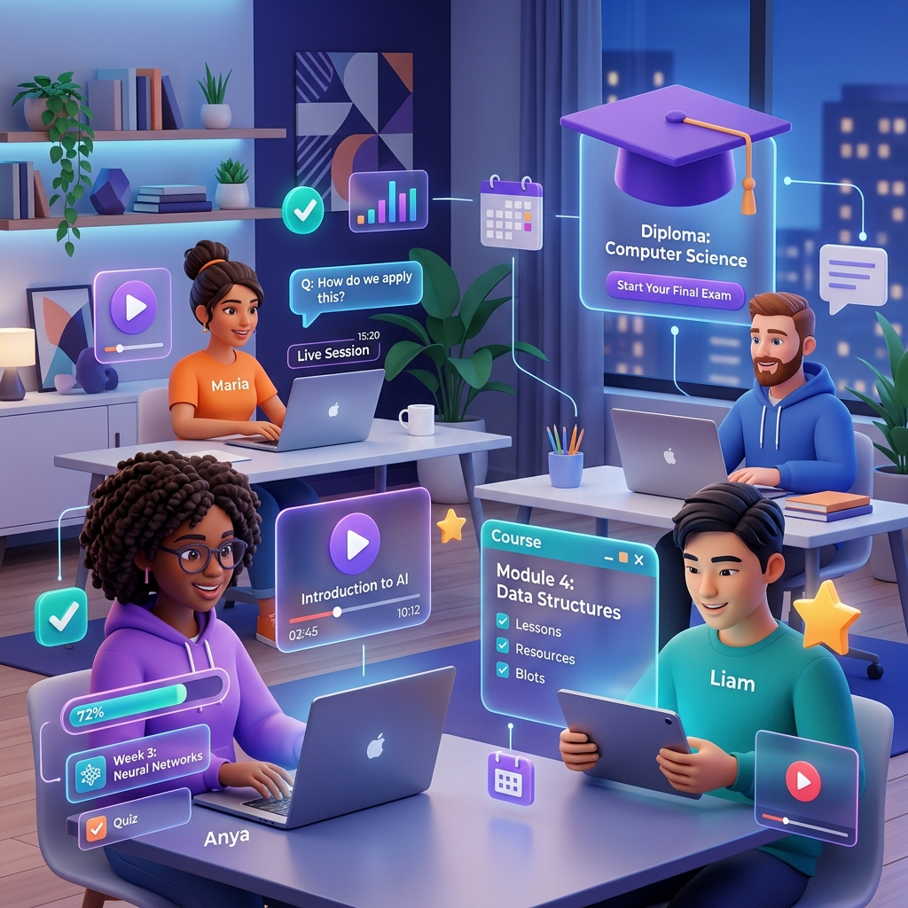 Students Learning